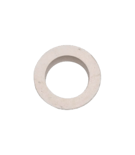 Roda de Borracha Lisa (Ext.47mm x Int.30mm) para Datador CDPM 380 AC (MY 380) - A03 Branca