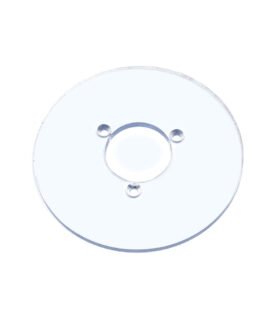 Disco Acrílico com 3 furos para Datadores CDPM M (Dy-8b) e CDPM AE (Hp241)