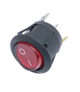 Botão de Liga/Desliga para Datador Manual e Seladora DZ 500 - Vermelho