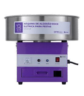 Máquina de Algodão-Doce Profissional Elétrica para Festas CFCM CF - Bivolt