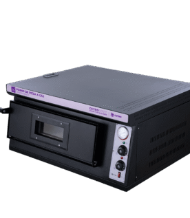 Forno de Pizza a Gás Preto CFBM PO-6060 G - 220V