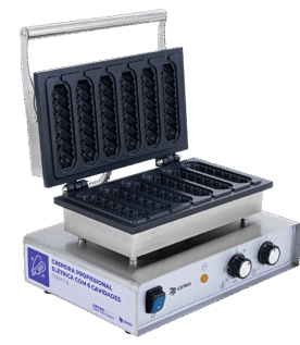 Crepeira Profissional Elétrica com 6 Cavidades CFBM C-6 - 220V