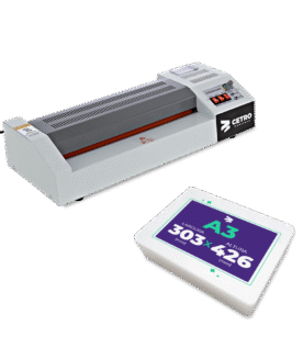 Plastificadora + 300 Unidades (A3 - 303x426) - 110V