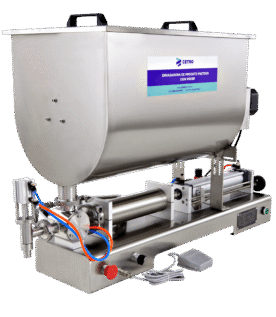 Envasadora de Pastosos com Mixer 100 - 1000ml CSFM P-1000 M