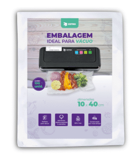 Embalagem a Vácuo 10x40 - 100 Unidades