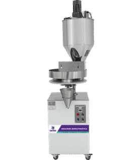 Dosadora Semiautomática para Enchimento de Grãos e Pós com Mixer CSDM VC3-500 M
