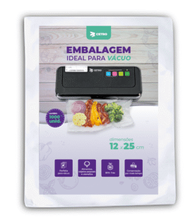 Embalagem a Vácuo 12x25 - 1000 Unidades