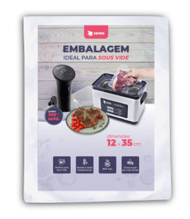 Embalagem Sous Vide 12x35 - 300 Unidades