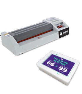 Plastificadora + 300 Unidades (Tít. Eleitor - 66x99) - 110V