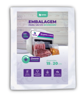 Embalagem a Vácuo Economic 15x20x0,08 - 100 Unidades