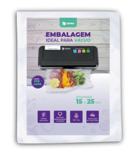Embalagem a Vácuo 15x25 - 300 Unidades