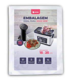 Embalagem Sous Vide 15x25 - 1000 Unidades