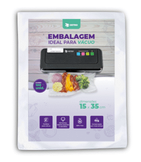 Embalagem a Vácuo 15x35 - 100 Unidades