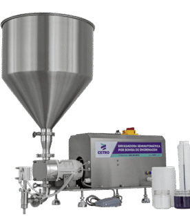 Envasadora Semiautomática por Bomba de Lóbulos CSFM LP-6 LM