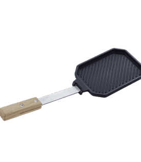 Chapa de Ferro Fundido com Cabo