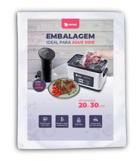 Embalagem Sous Vide 20x30 - 100 Unidades