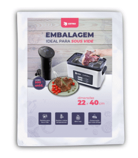 Embalagem Sous Vide 22x40 - 500 Unidades