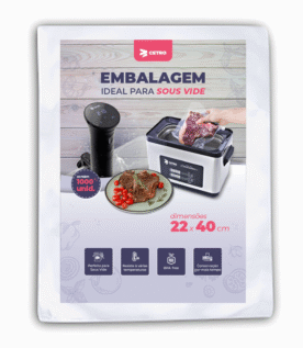 Embalagem Sous Vide 22x40 - 1000 Unidades