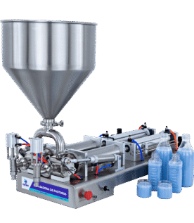 Envasadora de Pastosos 100 - 1000ml com 2 Bicos CSFM P-1000 2N