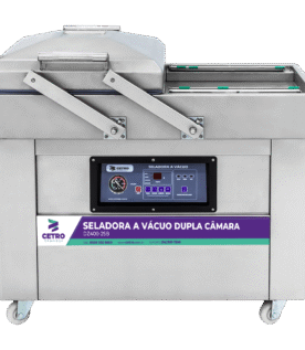 Seladora a Vácuo de Dupla Câmara Industrial CCVS 400 DC