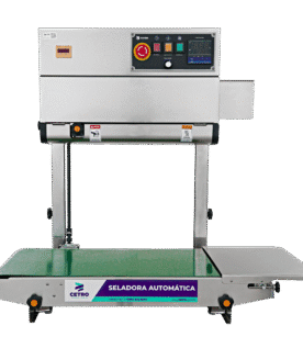Seladora Automática Contínua Vertical e Horizontal em Inox CASM 912 C-40 SS