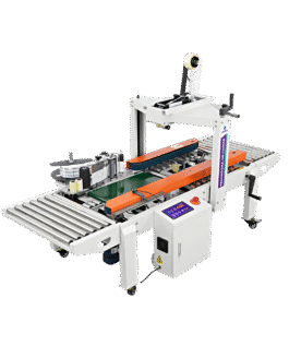 Fechadora de Caixas com Aplicador de Etiquetas Lateral FXJ 4030
