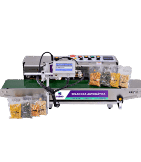Seladora Automática Horizontal com Datador Inkjet Line 1 CASM 1000 IP L1