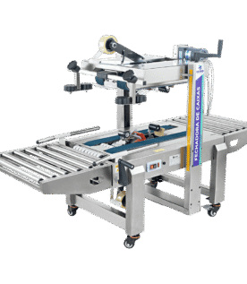 Fechadora de Caixas Semiautomática com Tração Inferior e Superior em Inox CSSM BS-6050 UC SS