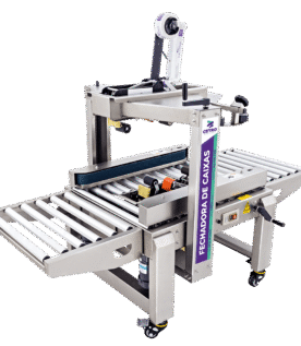 Fechadora de Caixas Semiautomática com Tração Lateral em Inox CSSM BS-5050 SC SS