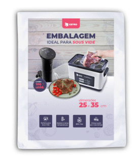 Embalagem Sous Vide 25x35 - 100 Unidades