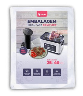 Embalagem Sous Vide 28x40 - 500 Unidades
