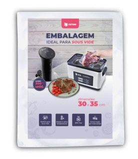 Embalagem Sous Vide 30x35 - 300 Unidades