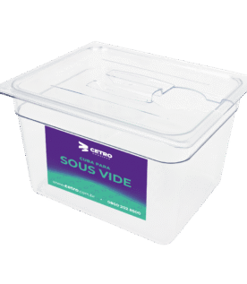 Cuba de Acrílico com Tampa para Sous Vide - 12 Litros