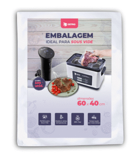Embalagem Sous Vide 60x40 - 500 Unidades