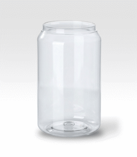 Lata PET Transparente 330 ml - 30 Unidades