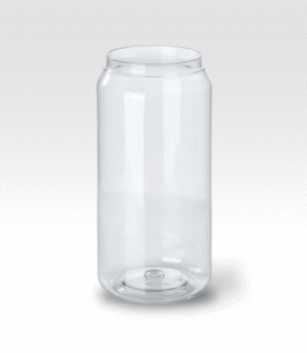 Lata PET Transparente 400 ml	- 30 Unidades