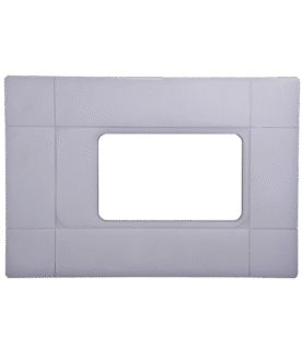 Molde de Uma Bandeja 20 x 12 cm para Seladora a Vácuo MV-SKINPACK CTVS 320 SP