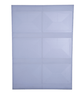 Molde de Seis Bandejas 24 x 14 cm para Seladora a Vácuo MV-SKINPACK CTVS 760 SP