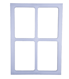 Molde de Quatro Bandejas 30 x 20 cm para Seladora a Vácuo MV-SKINPACK CTVS 760 SP