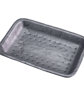 Bandeja Espumada Preta 14,6 x 21,0 x 1,4 cm – Nº 2 – 400 unidades