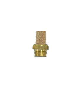 Silenciador de Bronze Longo 12,28mm Cop x 12,7mm Rosca
