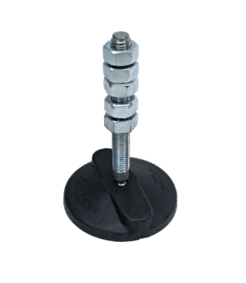 Sapata Anti Vibração Rosca M12 x 110mm - Altura Sapata 80mm