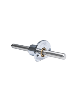 Eixo do Rolo Recartilhado do Datador CAPM E (HP241) 8 x 105mm - Com Mancal