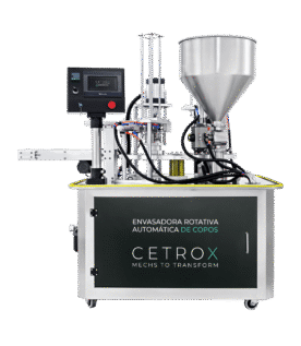 Envasadora Rotativa Automática de Copos CAFM R VP-1000