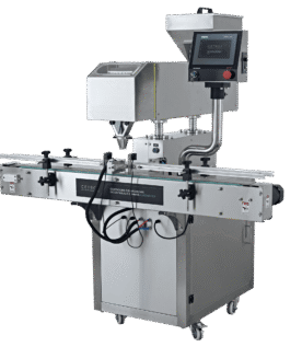 Contadora e Envasadora de Cápsulas e Comprimidos Automática em Linha CACM CF L-8