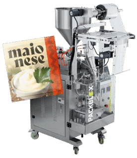 Empacotadora Automática de Sachês para Maionese e Molhos CAPM 200 VP-100 RK
