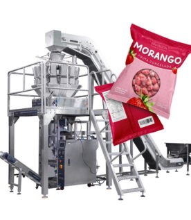 Empacotadora Multicabeçote com 14 Balanças e Calha Corrugada CAPM 420 W-14000 EP