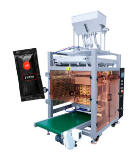 Empacotadora Automática de Sachês 4 Soldas com Múltiplas Pistas CAPM 1080 4S VP-50 4L