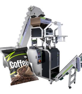 Empacotadora Automática com 2 Balanças e Abastecedor com Esteira de Saída CAPM 420 W2-1500 LE