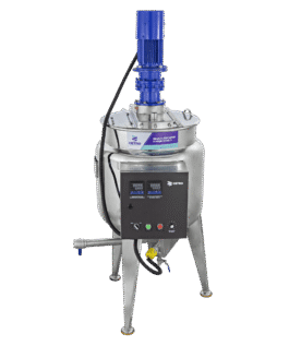 Reator com Mixer e Aquecimento 100 Litros CTRM MH-100